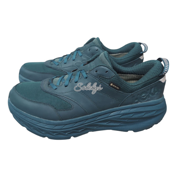 HOKA ONE ONE U Bondi L GTX Deep Teal Kayaking Unisex Waterproof Sneaker Mens 12 - Picture 3 of 10